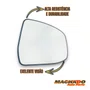 Lente C/ Base Refil Retrovisor Focus 2014 a 2017 Direito 