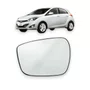 Lente C/Base Refil Retrovisor HB20 Elantra Esquerdo
