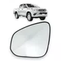 Lente C/ Base Refil Retrovisor Hilux 2016 a 2020 Esquerdo