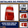 Lente da Lanterna Traseira Fiorino 2004 a 2013 Esquerda FITAM 