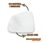 Lente Refil Retrovisor Captiva 2008 a 2017 Lado Esquerdo Motorista FLABEG