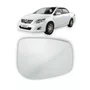 Lente Refil Retrovisor Corolla 2009 a 2013 Lado Direito Passageiro BLAWER 