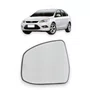 Lente Refil Retrovisor Focus 2009 a 2017 Lado Esquerdo