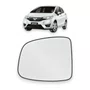 Lente Refil Retrovisor Honda New Fit City Esquerdo