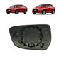 Lente Refil Retrovisor Onix 2020 a 2024 Lado Esquerdo Motorista FLABEG