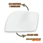 Lente Refil Retrovisor Polo 2002 a 2007 Lado Esquerdo 