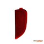 Lente Refletor Traseiro Parachoque Palio Novo 2012 a 2017 Vermelho Direito Caroneiro 