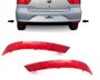 Lente Traseira Parachoque Voyage G6 G7 2013 a 2020 Esquerdo