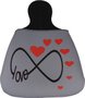 Lixeira Para Carro Em Neoprene Amor Infinito