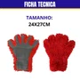 Luva De Microfibra Dupla Acao RAZUX