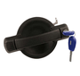 Maçaneta Externa Porta Diant. Direito C/Chave Azul Snake Key Fiat Doblô  