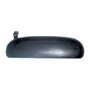 Maçaneta Tampa Traseira Courier 1997 a 2013 Preto Ferro