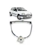 Máquina Vidro Dianteira Elétrica Encaixe Motor Mabuchi 8D Clio 2 Portas 2010 a 2019 Esquerdo Motorista
