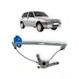 Máquina Vidro Dianteira Elétrica Encaixe Motor Mabuchi Uno Elba Prêmio 4 Portas Fiorino 1985 a 2013 Esquerdo Motorista