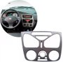 Moldura Painel Central Com Ar Condicionado Palio Strada Siena Cinza 