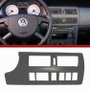 Moldura Painel Central Gol Parati Saveiro G3 2000 a 2005 Cinza Flanel   