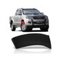 Moldura Parachoque Dianteiro Hilux Pickup 2012 a 2015 Preto Esquerdo Motorista