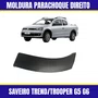 Moldura Parachoque Traseiro Saveiro G5 G6 Trend/Trooper 2010 a 2016 Direito
