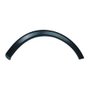 Moldura Paralama Dianteiro Corsa Hatch Sedan 02 a 12 Montana Sport 03 a 10 Preto Liso Esquerdo