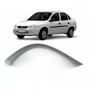 Moldura Paralama Traseiro Corsa Sedan Wagon 96 a 10 Preto Liso Esquerdo
