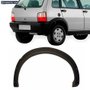 Moldura Paralama Traseiro Uno Way 06 a 10 Preto Texturizado Esquerdo