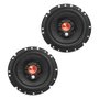 Par de Alto Falantes 6 Polegadas 50w Triaxial BBR Com Tela