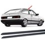 Par Friso Calha De Teto Gol Quadrado 1987 a 1994 Preto 