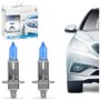 Par Lâmpada Super Branca H1 8500K 12V 55W Efeito Xênon - TECH ONE 