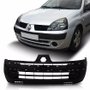 Parachoque Dianteiro Clio 2003 a 2005 Preto Liso