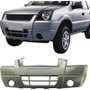 Parachoque Dianteiro Ecosport 2003 a 2007 Preto Liso Com Furo de Farol Milha 