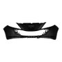 Parachoque Dianteiro Peugeot 207 Hatch Sedan Sw Hoggar 2010 a 2015 Sem Furo Milha Preto Liso 
