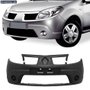 Parachoque Dianteiro Sandero 2008 a 2011 Preto Liso