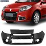 Parachoque Dianteiro Sandero 2011 a 2014 Preto Liso