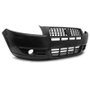 Parachoque Dianteiro Strada Working 2009 a 2013 Com Furo Milha e Furo Lateral Preto Liso 