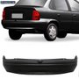 Parachoque Traseiro Corsa Sedan 1996 a 2010 Preto Liso