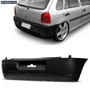 Parachoque Traseiro Gol G3 Fase 2 2003 a 2005 Preto Liso