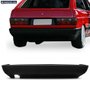 Parachoque Traseiro Gol GI Quadrado 1987 a 1995 Preto Texturizado