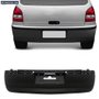 Parachoque Traseiro Gol G3 Fase 1 2000 a 2002 Preto Liso