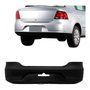 Parachoque Traseiro Voyage G5 2009 a 2012 Preto Liso