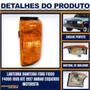 Pisca Dianteiro Ford F1000 F4000 1989 a 1997 Ambar Esquerda Motorista FITAM