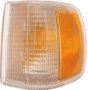 Lanterna Pisca Dianteira Gol Voyage Parati Saveiro 1991 a 1996 Cristal Com Ambar Esquerda COFRAN