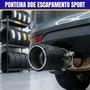 Ponteira De Escapamento Sport Furios/Carbono SW
