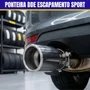 Ponteira De Escapamento Sport Lux/Prata SW