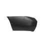 Ponteira Parachoque Traseiro Saveiro G5 G6 2008 a 2016 Preto Liso Esquerdo Motorista Exceto Linha Cross