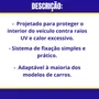 Protetor Solar Quebra-Sol Metalizado Retratil