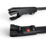 Rack de Teto Travessa Jeep Comander 2022 a 2024 com Longarina Integrada Preto em Aço - NEW LIFE