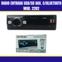 Radio Entrada USB/SD Aux. C/Bluetooth Mod. 2202