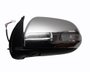 Retrovisor Externo Hilux 2012 a 2015 Cromado Regulagem Elétrico Com Pisca Lado Direito Caroneiro