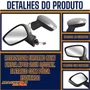 Retrovisor Externo New Fiesta Apos 2013 C/ Cont. Eletrico Com Pisca Esquerdo