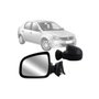 Retrovisor Externo Sandero 2009 a 2014 Logan 2009 a 2012 Com Controle Interno Elétrico Lado Esquerdo Motorista MIRROR